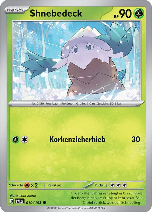 PAL010 - Shnebedeck - Entwicklungen in Paldea - KP 02 - (PAL010/193)