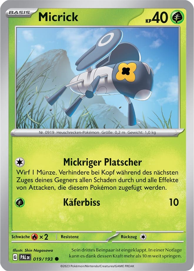 PAL019 - Micrick - Entwicklungen in Paldea - KP 02 - (PAL019/193)