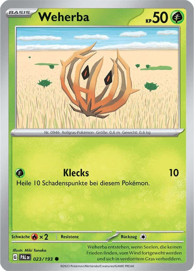 PAL023 - Weherba - Entwicklungen in Paldea - KP 02 - (PAL023/193)