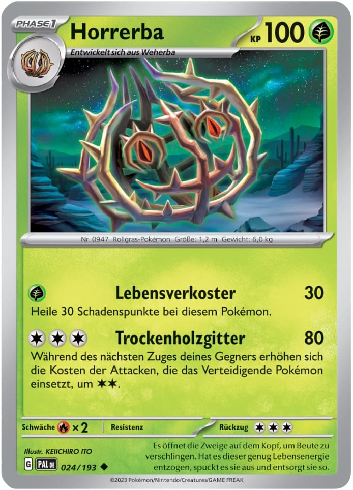 PAL024 - Horrerba - Entwicklungen in Paldea - KP 02 - (PAL024/193)