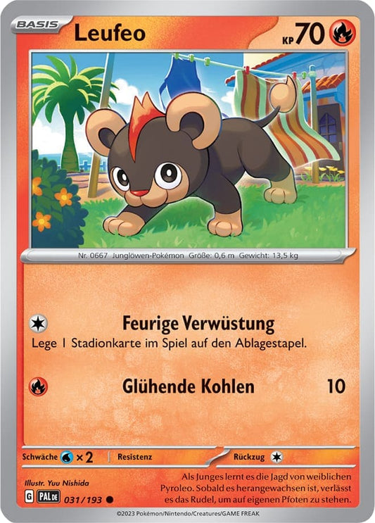 PAL031 - Leufeo - Entwicklungen in Paldea - KP 02 - (PAL031/193)