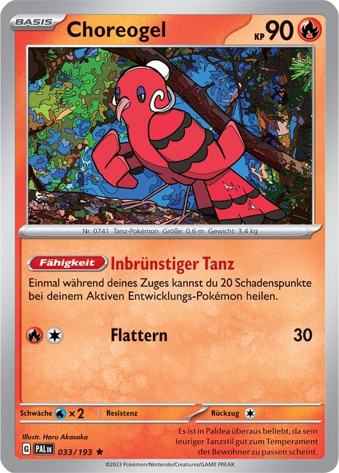 PAL033 - Choreogel - Entwicklungen in Paldea - KP 02 - (PAL033/193)