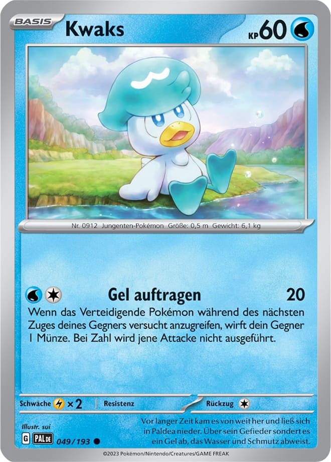 PAL049 - Kwaks - Entwicklungen in Paldea - KP 02 - (PAL049/193)