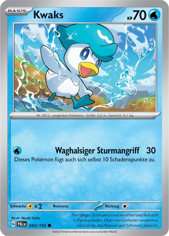 PAL050 - Kwaks - Entwicklungen in Paldea - KP 02 - (PAL050/193)