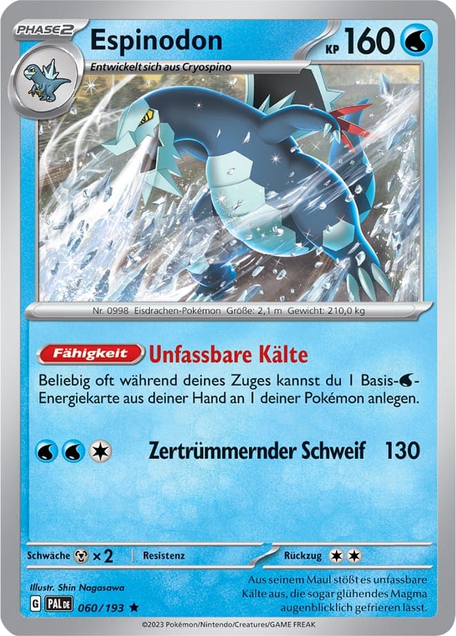 PAL060 - Espinodon - Entwicklungen in Paldea - KP 02 - (PAL060/193)
