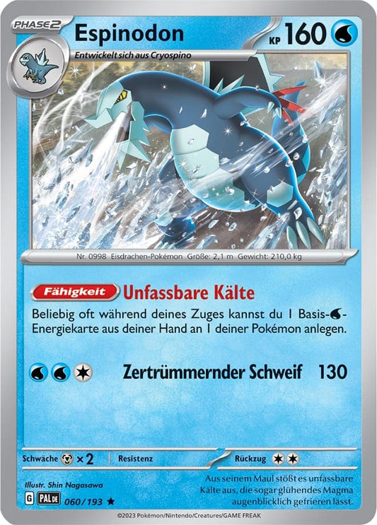 PAL060 - Espinodon - Entwicklungen in Paldea - KP 02 - (PAL060/193)