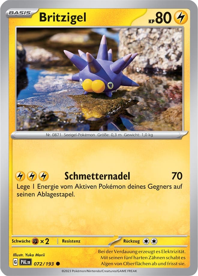 PAL072 - Britzigel - Entwicklungen in Paldea - KP 02 - (PAL072/193)