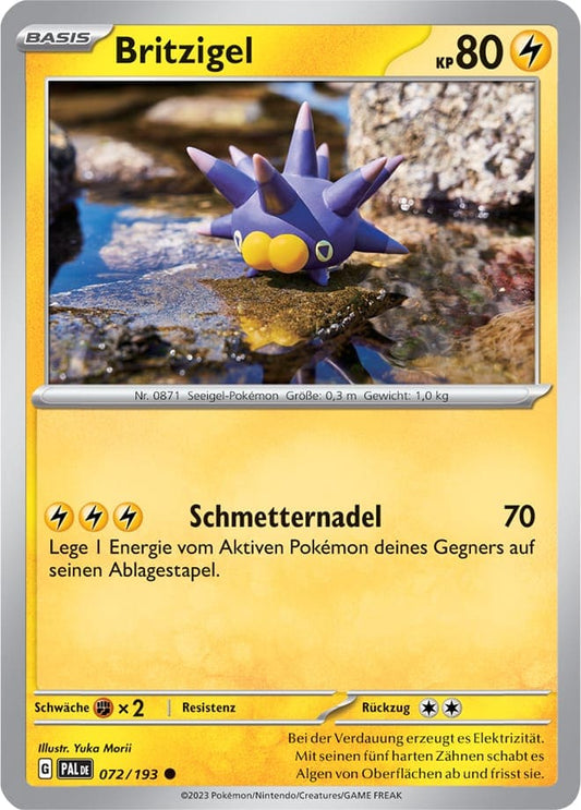 PAL072 - Britzigel - Entwicklungen in Paldea - KP 02 - (PAL072/193)