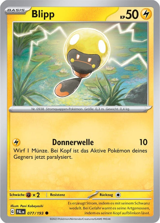 PAL077 - Blipp - Entwicklungen in Paldea - KP 02 - (PAL077/193)