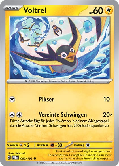 PAL080 - Voltrel - Entwicklungen in Paldea - KP 02 - (PAL080/193)