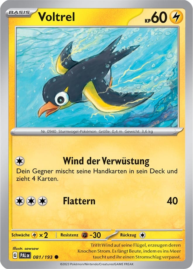 PAL081 - Voltrel - Entwicklungen in Paldea - KP 02 - (PAL081/193)