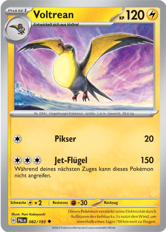 PAL082 - Voltrean - Entwicklungen in Paldea - KP 02 - (PAL082/193)
