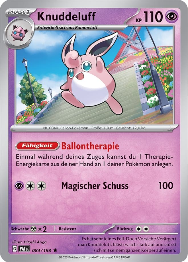 PAL084 - Knuddeluff - Entwicklungen in Paldea - KP 02 - (PAL084/193)