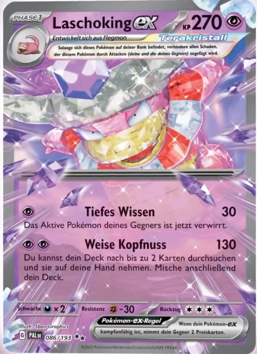 PAL086 - Laschoking EX - Entwicklungen in Paldea - KP 02 - (PAL086/193)