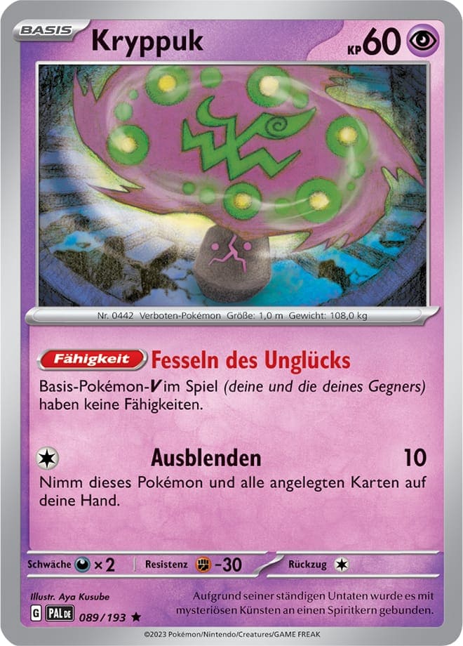 PAL089 - Kryppuk - Entwicklungen in Paldea - KP 02 - (PAL089/193)