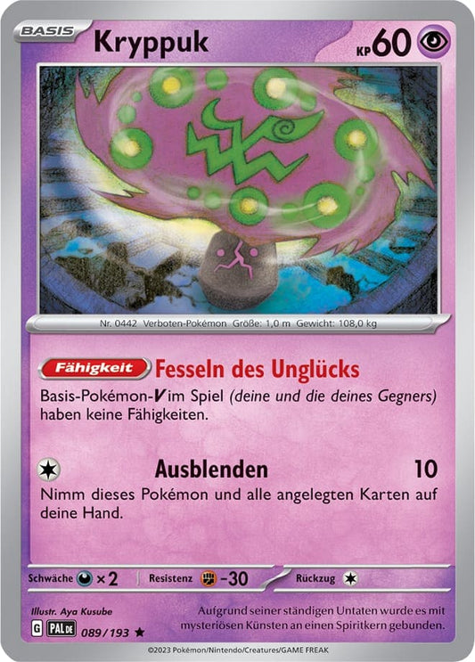 PAL089 - Kryppuk - Entwicklungen in Paldea - KP 02 - (PAL089/193)