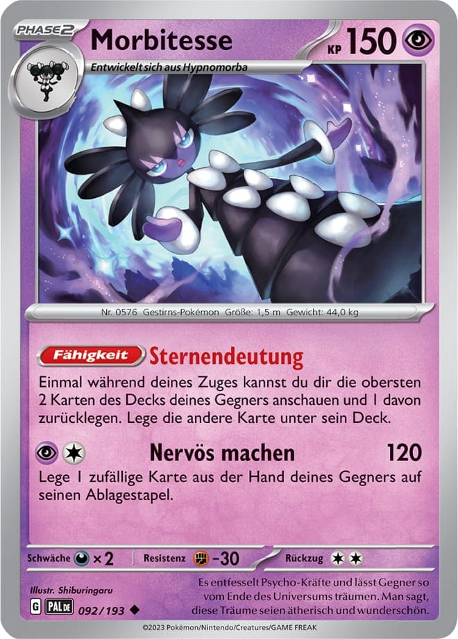 PAL092 - Morbitesse - Entwicklungen in Paldea - KP 02 - (PAL092/193)
