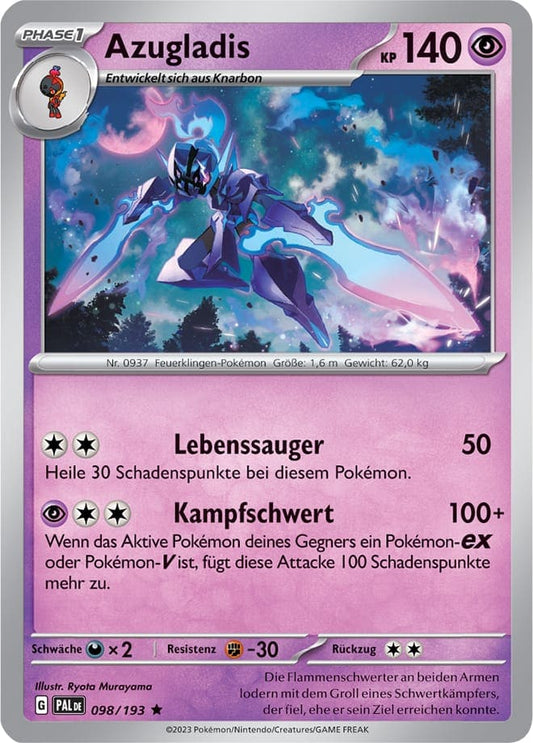 PAL098 - Azugladis - Entwicklungen in Paldea - KP 02 - (PAL098/193)