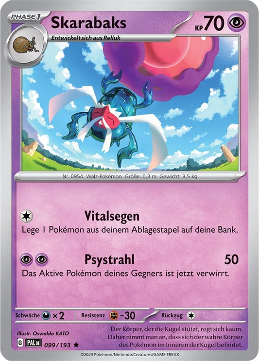 PAL099 - Skarabaks - Entwicklungen in Paldea - KP 02 - (PAL099/193)