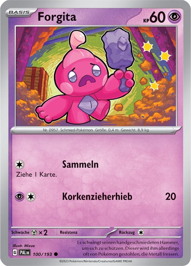 PAL100 - Forgita - Entwicklungen in Paldea - KP 02 - (PAL100/193)