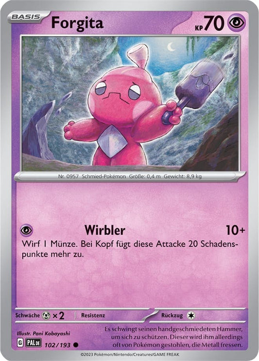 PAL102 - Forgita - Entwicklungen in Paldea - KP 02 - (PAL102/193)