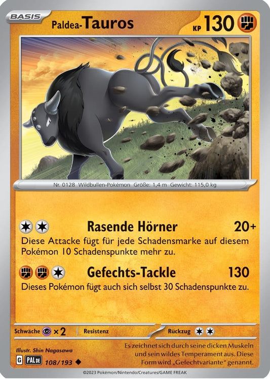 PAL108 - Paldea-Tauros - Entwicklungen in Paldea - KP 02 - (PAL108/193)