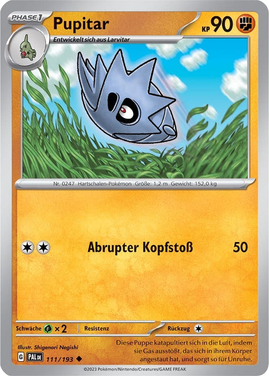 PAL111 - Pupitar - Entwicklungen in Paldea - KP 02 - (PAL111/193)