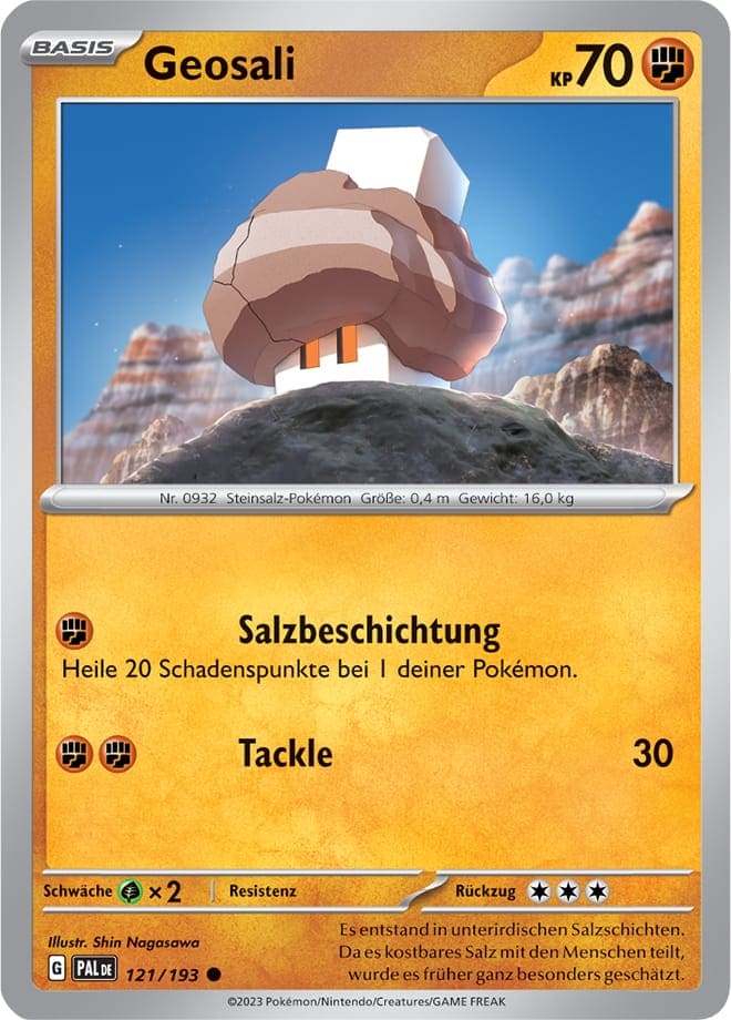 PAL121 - Geosali - Entwicklungen in Paldea - KP 02 - (PAL121/193)