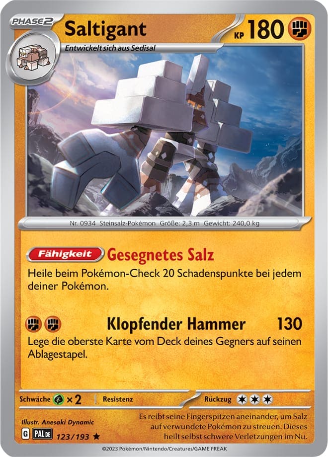 PAL123 - Saltigant - Entwicklungen in Paldea - KP 02 - (PAL123/193)