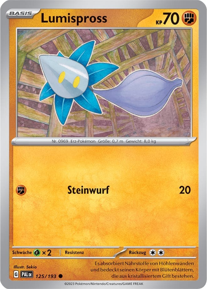 PAL125 - Lumispross - Entwicklungen in Paldea - KP 02 - (PAL125/193)