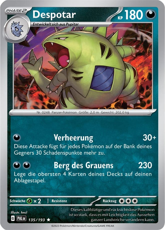PAL135 - Despotar - Entwicklungen in Paldea - KP 02 - (PAL135/193)