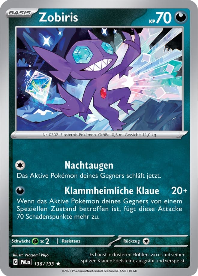 PAL136 - Zobiris - Entwicklungen in Paldea - KP 02 - (PAL136/193)