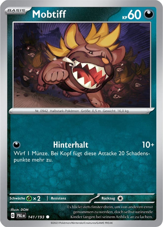 PAL141 - Mobtiff - Entwicklungen in Paldea - KP 02 - (PAL141/193)
