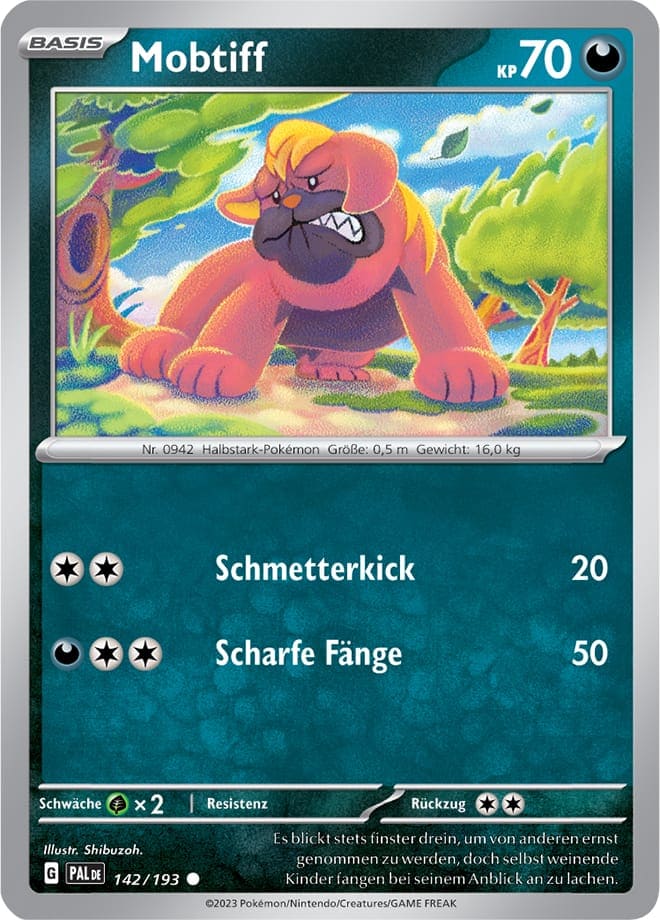 PAL142 - Mobtiff - Entwicklungen in Paldea - KP 02 - (PAL142/193)