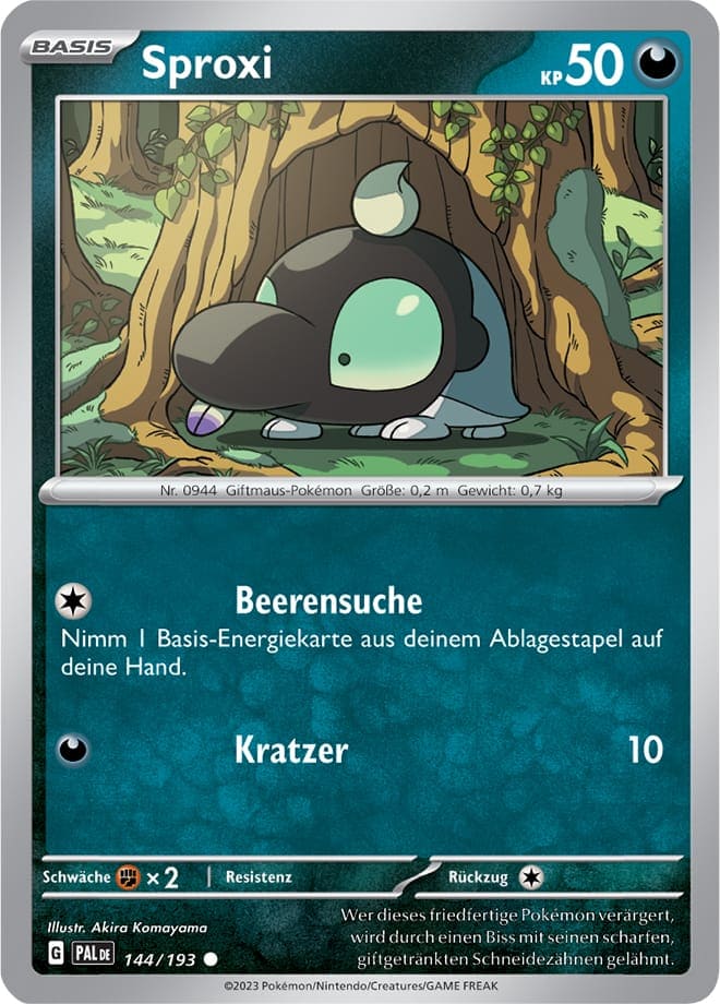PAL144 - Sproxi - Entwicklungen in Paldea - KP 02 - (PAL144/193)