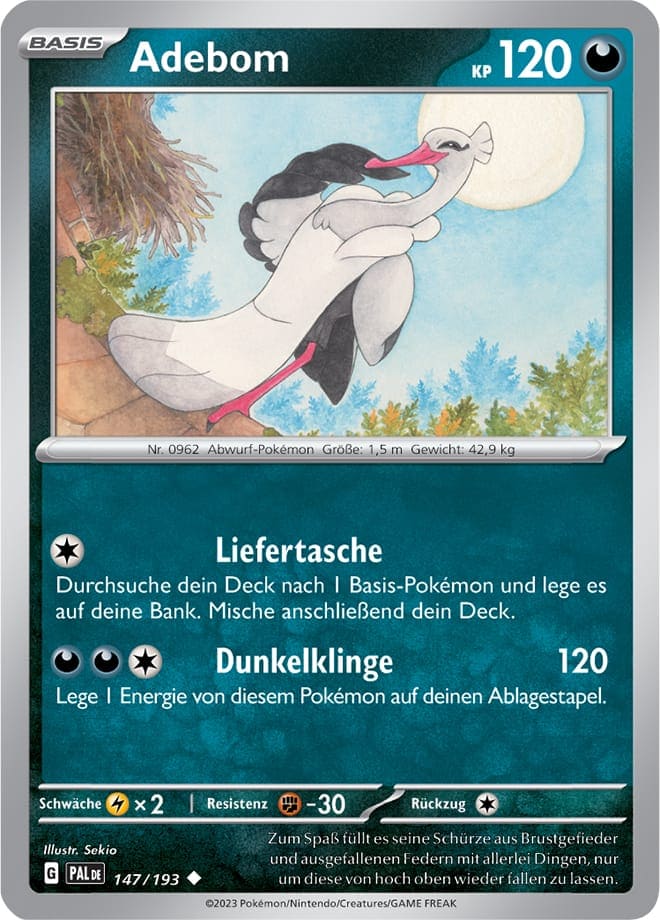 PAL147 - Adebom - Entwicklungen in Paldea - KP 02 - (PAL147/193)