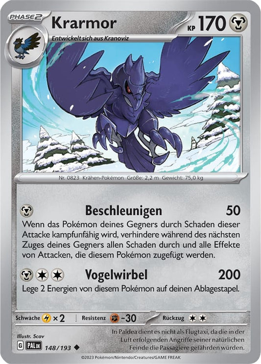 PAL148 - Krarmor - Entwicklungen in Paldea - KP 02 - (PAL148/193)