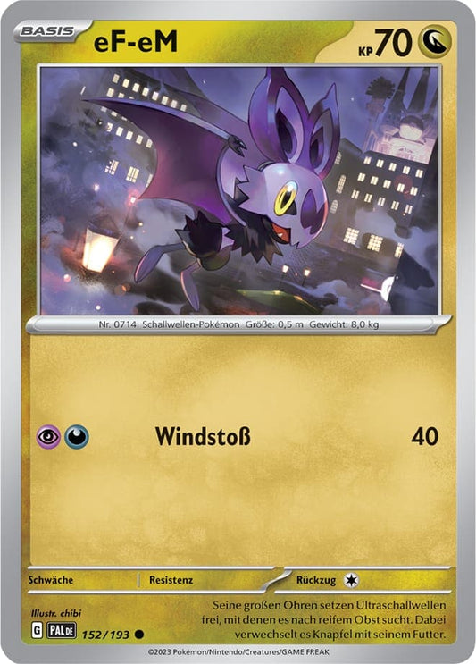 PAL152 - eF-eM - Entwicklungen in Paldea - KP 02 - (PAL152/193)