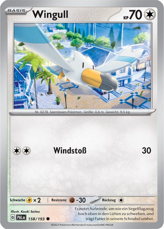 PAL158 - Wingull - Entwicklungen in Paldea - KP 02 - (PAL158/193)