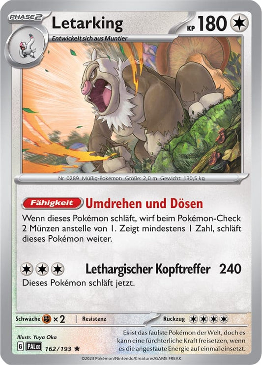 PAL162 - Letarking - Entwicklungen in Paldea - KP 02 - (PAL162/193)