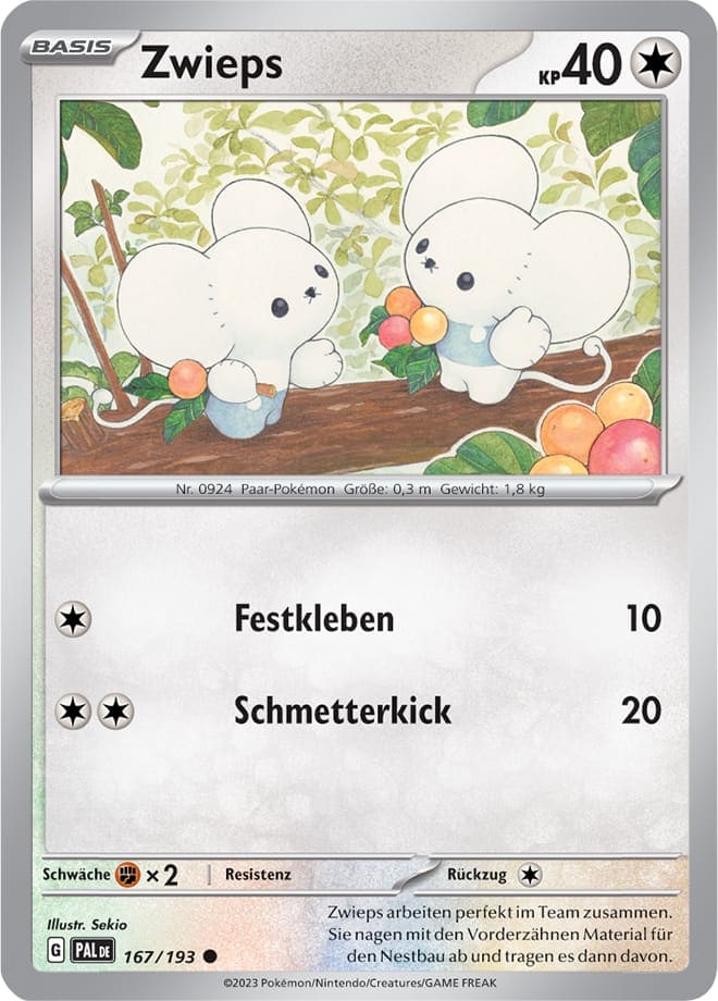 PAL167 - Zwieps - Entwicklungen in Paldea - KP 02 - (PAL167/193)