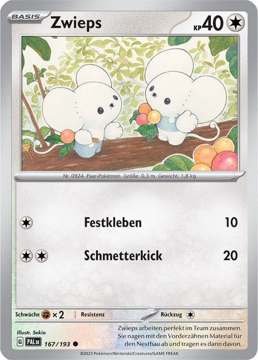PAL167 - Zwieps - Entwicklungen in Paldea - KP 02 - (PAL167/193)