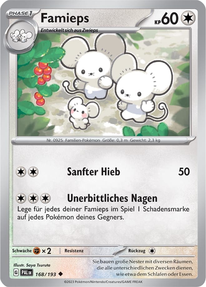 PAL168 - Famieps - Entwicklungen in Paldea - KP 02 - (PAL168/193)