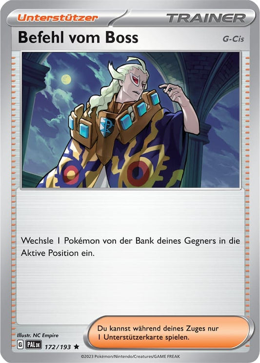 PAL172 - Befehl vom Boss - G-Cis - Entwicklungen in Paldea - KP 02 - (PAL172/193)