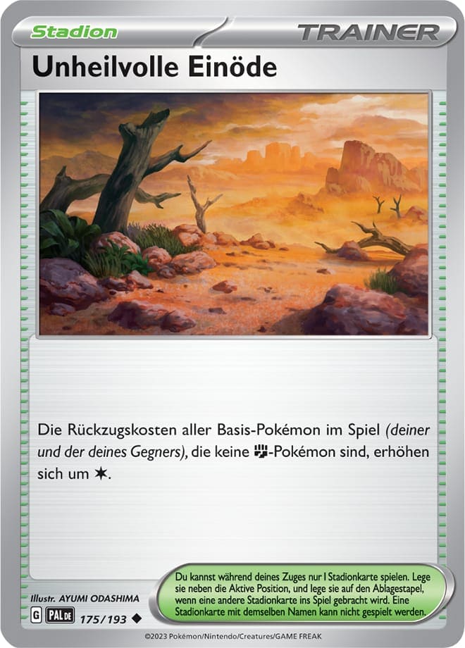 PAL175 - Unheilvolle Einöde - Entwicklungen in Paldea - KP 02 - (PAL175/193)
