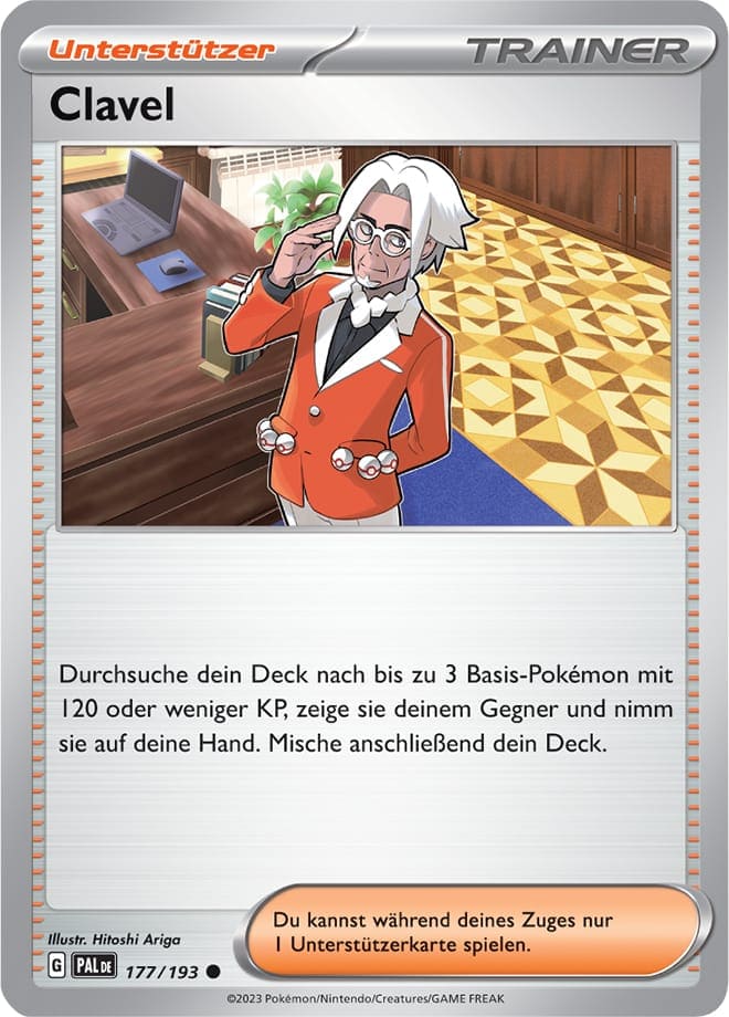 PAL177 - Clavel - Entwicklungen in Paldea - KP 02 - (PAL177/193)
