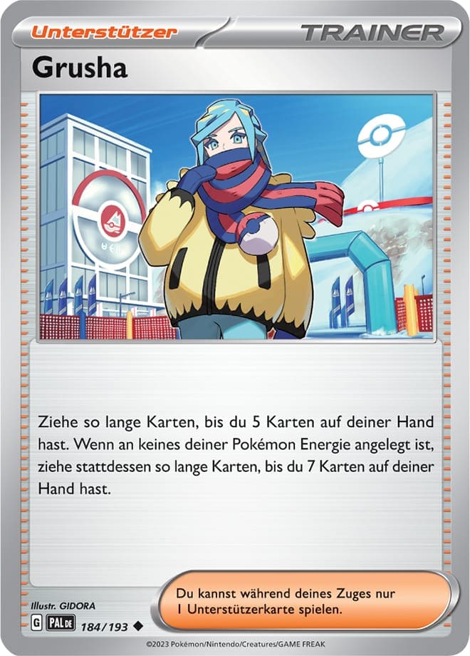 PAL184 - Grusha - Entwicklungen in Paldea - KP 02 - (PAL184/193)