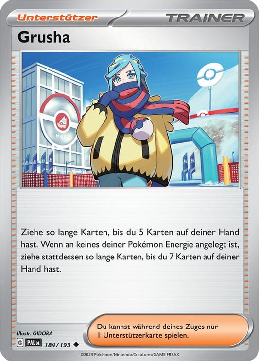PAL184 - Grusha - Entwicklungen in Paldea - KP 02 - (PAL184/193)