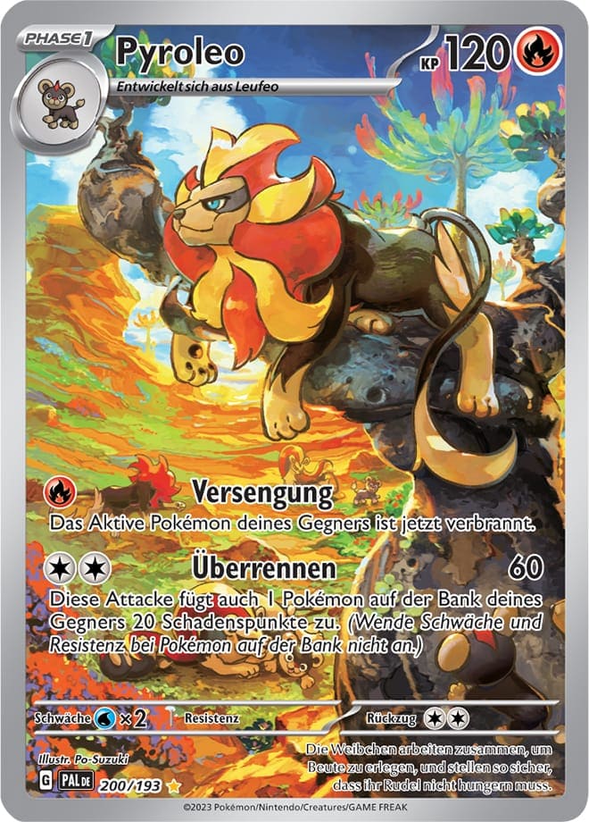 PAL200 - Pyroleo - Entwicklungen in Paldea - KP 02 - (PAL200/193)