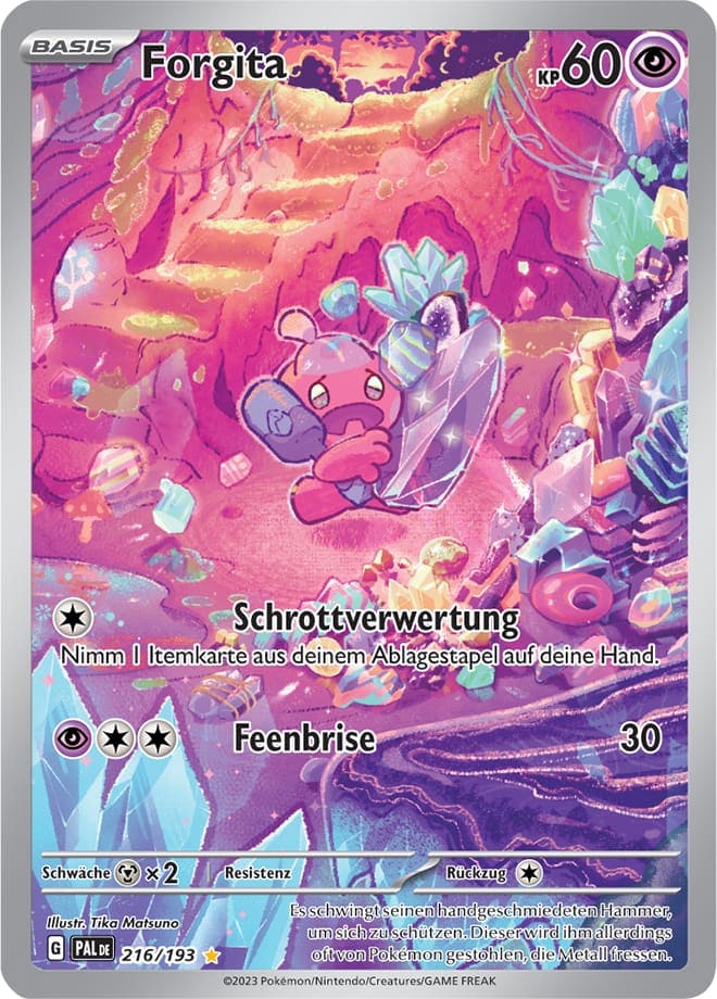 PAL216 - Forgita - Entwicklungen in Paldea - KP 02 - (PAL216/193)